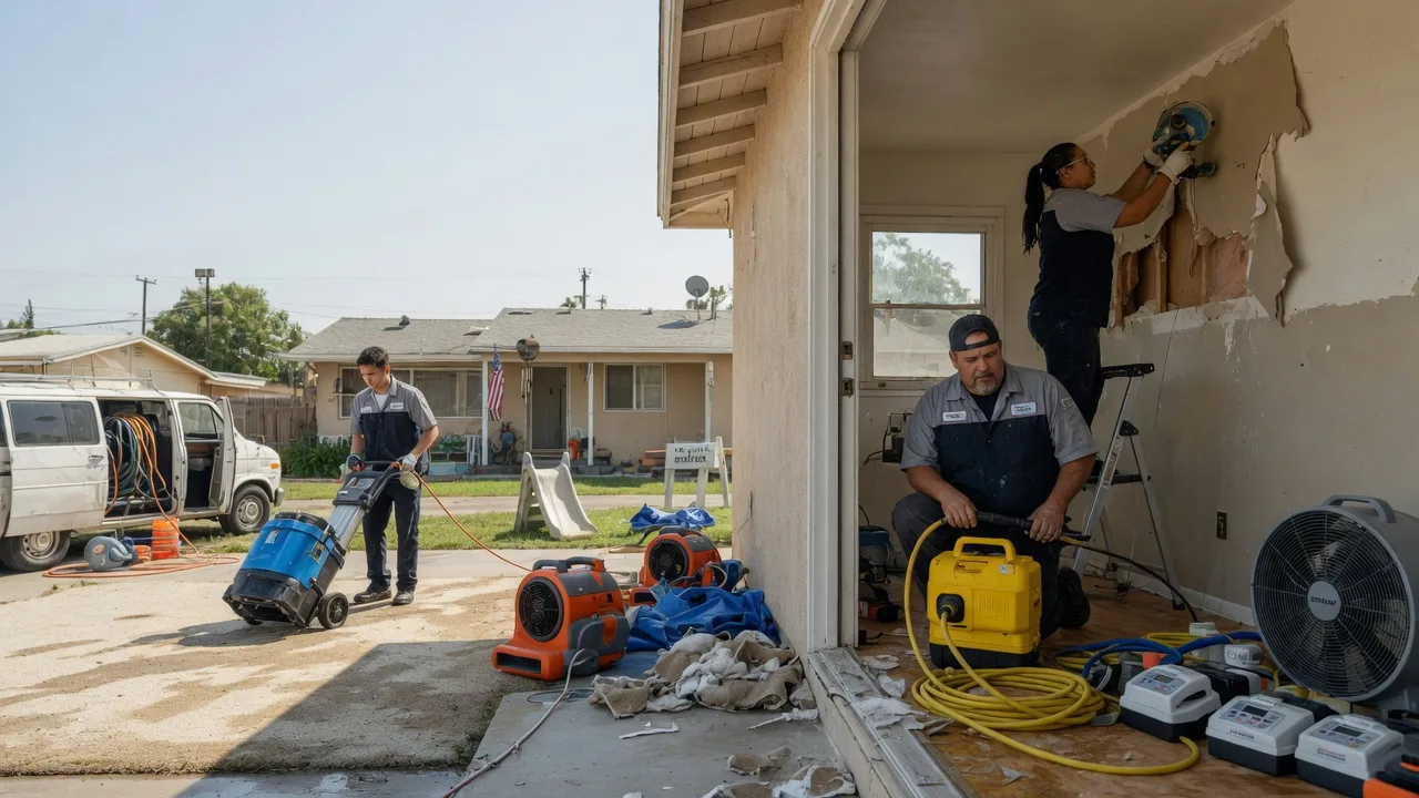 Water Damage Restoration in Three Rivers, CA near me